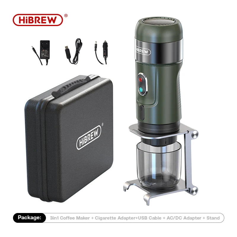 Wireless Electric Portable Espresso Coffee Machine for Car & Home Camping Coffee Maker Fit Nespresso Dolce Capsule Powder