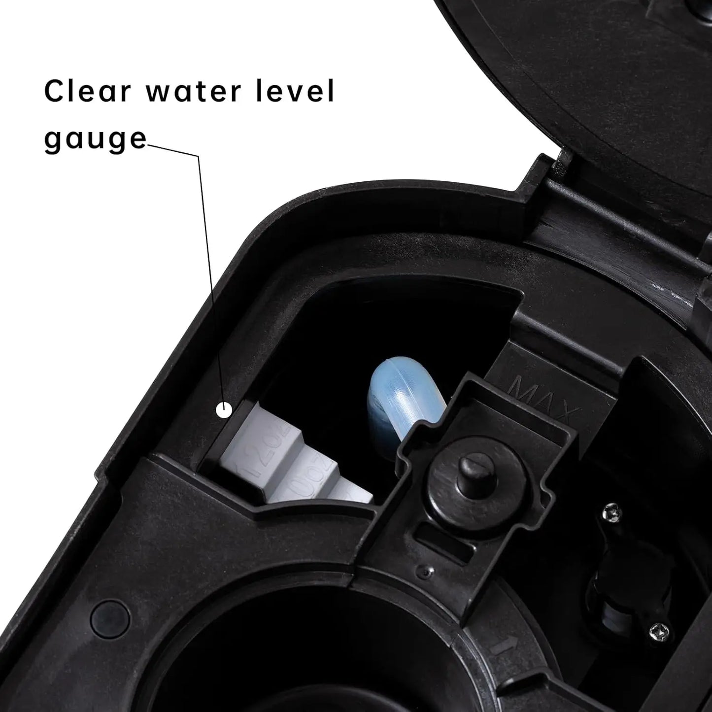 Single Serve Coffee Maker for K Cup & Ground Coffee, Fast Brew 6-14 Oz, Hot & Iced, Auto Shut Off, Reusable Filter